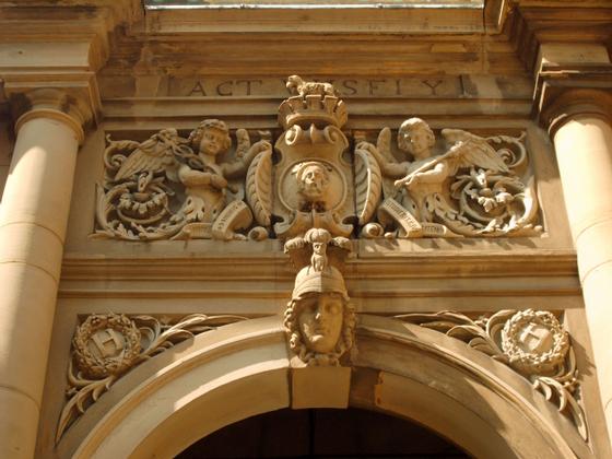 Above Town Hall Doorway